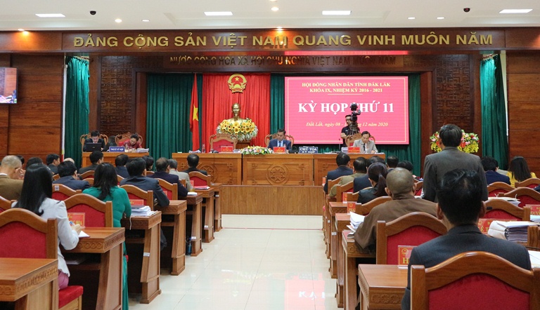 Tiếp tục chương trình nghị sự kỳ họp thứ 11, HĐND tỉnh khoá IX nhiệm kỳ 2016 - 2021